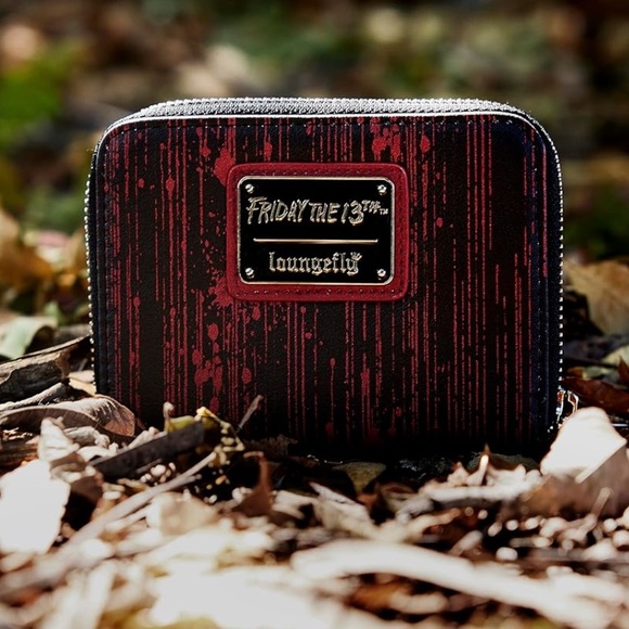 Loungefly Friday the 13th collection exclusive wallet NWT - Picture 2 of 7